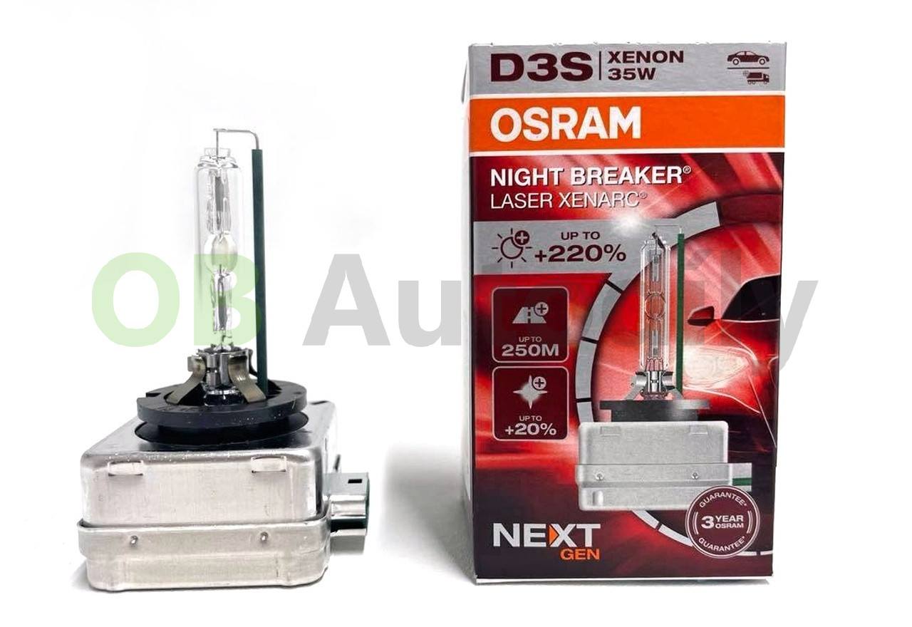 XENONOVÁ VÝBOJKA D3S OSRAM 42V 35W PK32d-5 NIGHT BREAKER LASER +