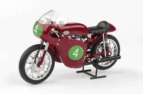 JAWA 350 2xOHC (1961) - 1:18 - ABREX - VELKÁ CENA ČESKOSLOVENSKA BRNO 1961 - No.4 HAVEL