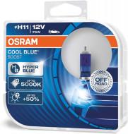 autožárovka OSRAM H11 12V 75W PGJ19-2 COOL BLUE BOOST - 2 ks