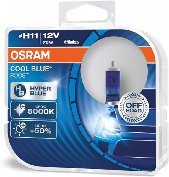 Autožárovka H11 12V 75W PGJ19-2 Cool Blue Boost - Osram