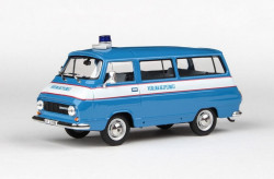 ŠKODA 1203 MIKROBUS (1974) - ABREX - 1:43 - VEŘEJNÁ BEZPEČNOST - tmavě modrá