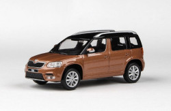 ŠKODA YETI facelift (2013) - 1:43 - ABREX - Oranžová Terracotta Metalíza