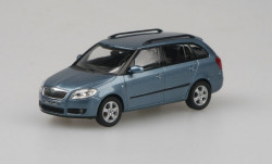 ŠKODA FABIA II COMBI (2007) - 1:43 - ABREX - Šedá Satin Metalíza