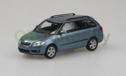 ŠKODA FABIA II COMBI (2007) - 1:43 - ABREX - Šedá Satin Metalíza