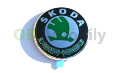 PŘEDNÍ nebo ZADNÍ ZNAK staré logo ŠKODA original - 1 ks