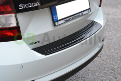 Škoda Rapid Spaceback-Ochranný kryt zadního nárazníku - glossy black
