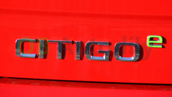 Škoda Citigo iV-Zadní nápis CITIGOe original - stříbrný