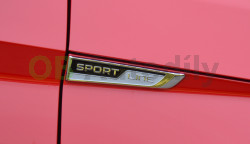 ŠKODA KODIAQ-BOČNÍ NÁPIS SPORTLINE original - pravý