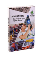 karetní hra KVARTETO - ŠKODA Service original