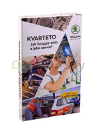 karetní hra KVARTETO - ŠKODA Service original