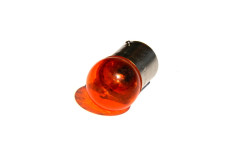 AUTOŽÁROVKA 12V 10W BA15s kulička AUTOLAMP - oranžová