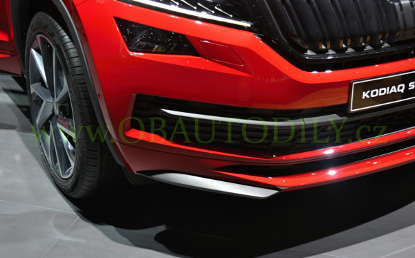 Škoda Kodiaq SportLine-Rohová clona do předního nárazníku original - pravá