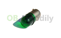 autožárovka 12V 4W BA9s Autolamp - zelená