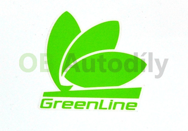 Boční nápis GreenLine original - levý