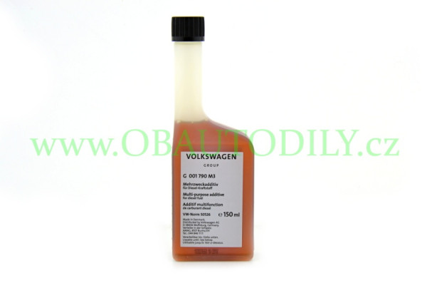 VÍCEÚČELOVÉ ADITIVUM ŠKODA pro NAFTOVÉ MOTORY original - 150 ml