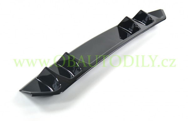 Škoda Octavia III RS-Zadní středový difuzor (bez tažného) glossy black