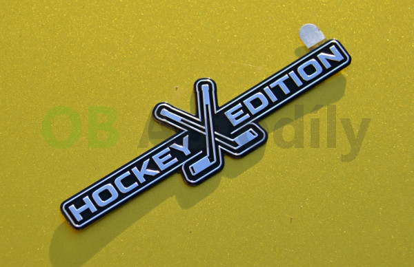 ŠKODA KODIAQ, KAROQ-BOČNÍ NÁPIS HOCKEY EDITION original - levý