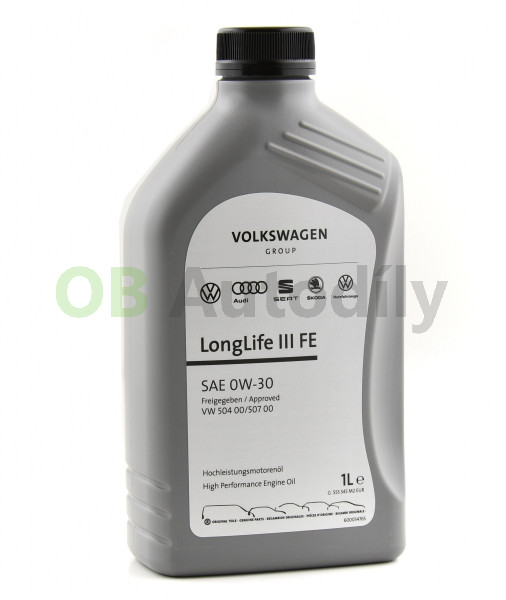 Motorový olej 0W-30 VW Group Longlife III FE original - 1 litr