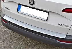 ŠKODA KAROQ-OCHRANNÝ KRYT ZADNÍHO NÁRAZNÍKU - desing VV - GLOSSY SILVER