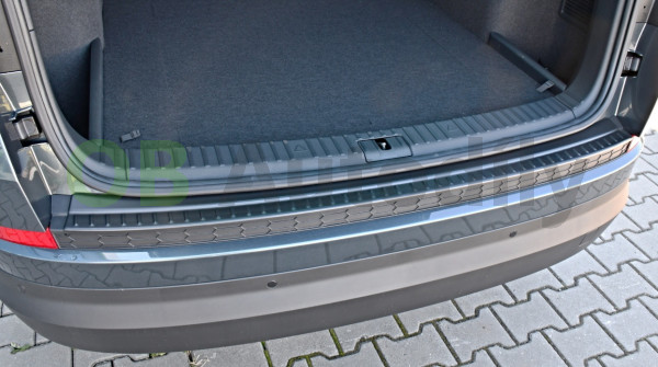 Škoda Kodiaq-Ochranný kryt zadního nárazníku V1 - černý