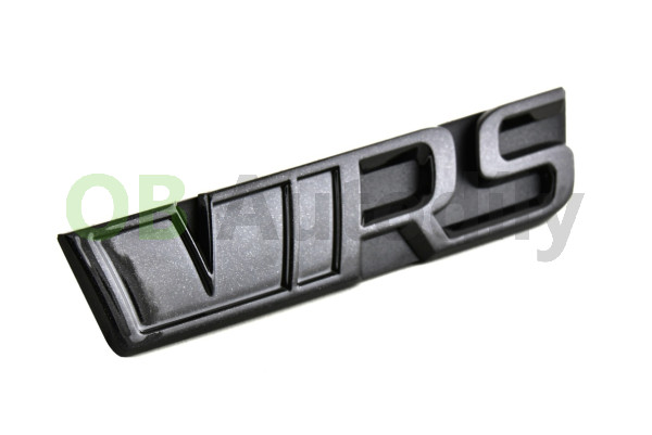 Přední nápis RS 230 edition v originál Škoda barvě Black Magic F9R