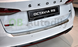 Škoda Octavia IV combi-Nerez kryt zadního nárazníku original - chromový