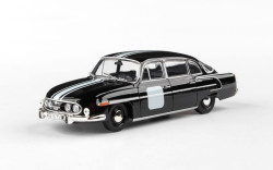 TATRA 603 (1969) - 1:43 - ABREX - černá - NAROZENINOVÁ ŠESTSETTROJKA