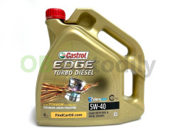 olej 5W-40 CASTROL EDGE TITANIUM FST TURBO DIESEL - 4 litry