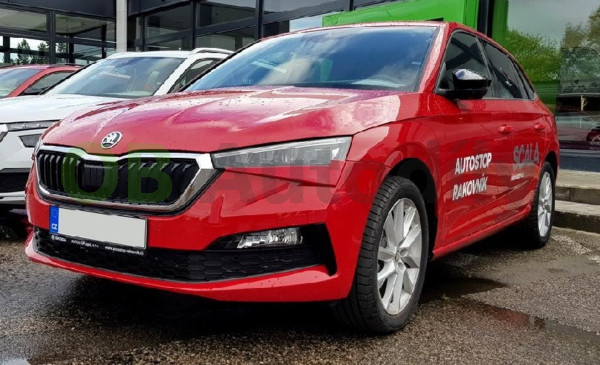 ŠKODA SCALA-ABS MRAČÍTKA SPORTIVE v originál Škoda barvě VELVET RED (F3P)