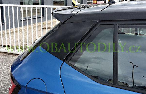 ŠKODA FABIA III HB-DEKORATIVNÍ KRYTY C-SLOUPKŮ GLOSSY BLACK - černé