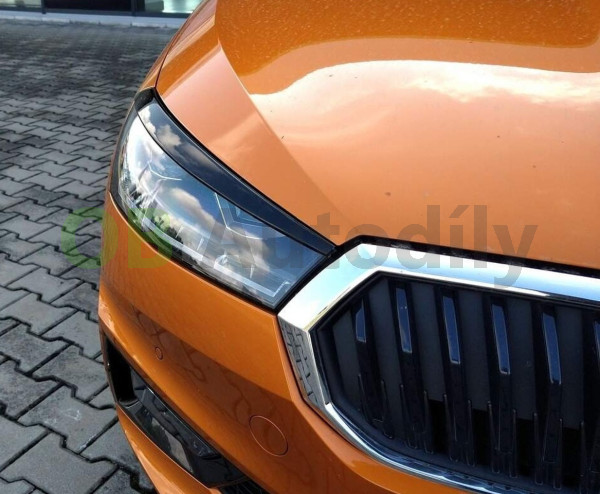 ŠKODA FABIA IV-ABS MRAČÍTKA předních SVĚTEL SPORTIVE - 2 ks