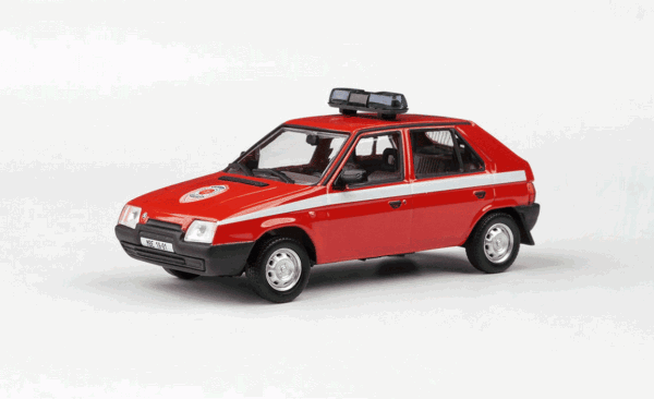 ŠKODA FAVORIT 136L (1988) - ABREX - 1:43 - HASIČI