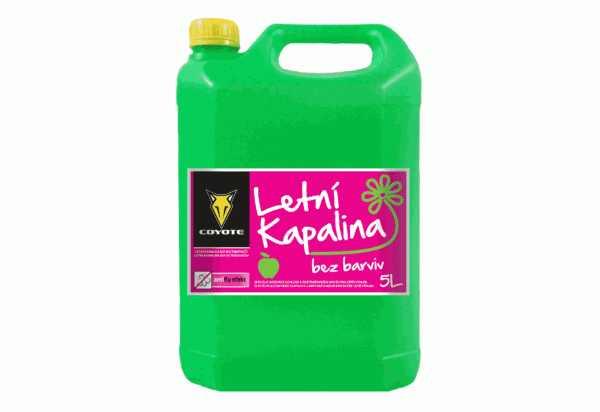COYOTE - LETNÍ KAPALINA do OSTŘIKOVAČŮ (JABLKO) - 5 litrů