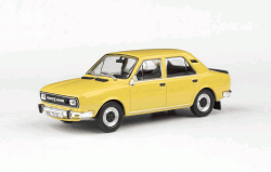 ŠKODA 120L (1982) - ABREX - 1:43 - Žlutá Kanárková