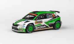 ŠKODA FABIA III R5 (2015) - 1:43 - ABREX - RALLY SWEDEN 2017 - No.32 TIDEMAND + ANDERSSON