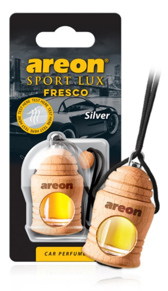 VŮNĚ do auta AREON LUX FRESCO SILVER - 4 ml