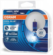 autožárovka OSRAM H1 12V 80W P14,5s COOL BLUE BOOST - 2 ks