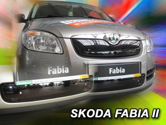 ŠKODA FABIA II, ROOMSTER-ZIMNÍ CLONA HEKO PŘEDNÍHO NÁRAZNÍKU - spodní