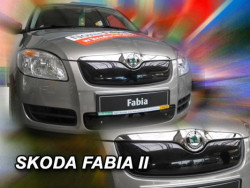 ŠKODA FABIA II, ROOMSTER-ZIMNÍ CLONA HEKO PŘEDNÍ MASKY - horní