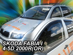 ŠKODA FABIA-PLEXI OFUKY OKEN HEKO - PŘEDNÍ (2 ks)