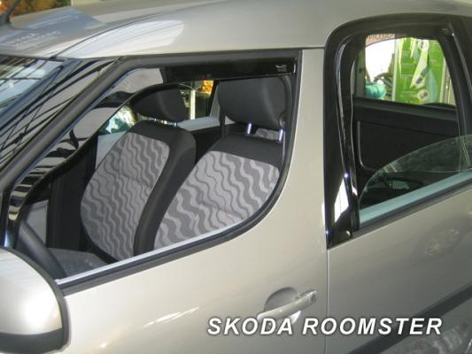 ŠKODA ROOMSTER-PLEXI OFUKY OKEN HEKO - PŘEDNÍ (2 ks)