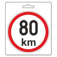 SAMOLEPKA omezená rychlost 80 km/h - průměr 11 cm