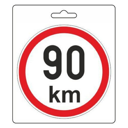 SAMOLEPKA omezená rychlost 90 km/h - průměr 11 cm