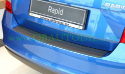 ŠKODA RAPID, RAPID SPACEBACK-OCHRANNÝ KRYT ZADNÍHO NÁRAZNÍKU RIDER - černý