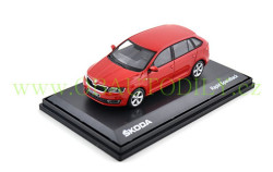 ŠKODA RAPID SPACEBACK (2013) - 1:43 - ABREX - Červená Corrida