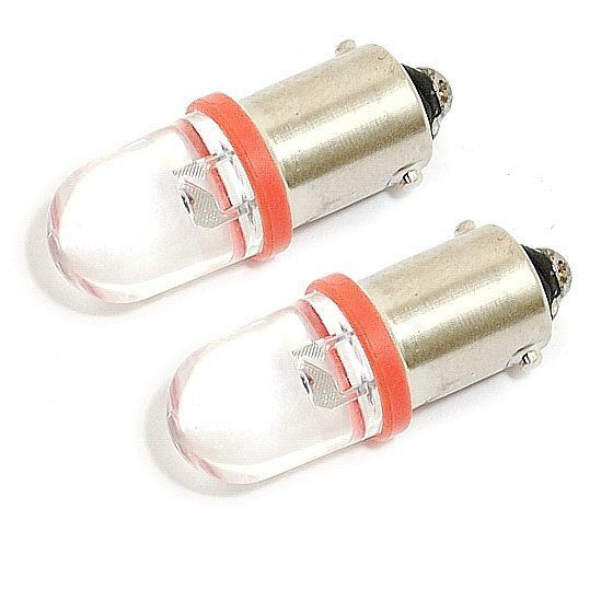 LED žárovka 12V 4W BA9s (červená bodovka) - Autolamp