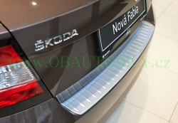 ŠKODA FABIA III HB-OCHRANNÝ KRYT ZADNÍHO NÁRAZNÍKU - ALU LOOK