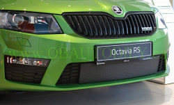 ŠKODA OCTAVIA III RS-ZIMNÍ CLONA PŘEDNÍHO NÁRAZNÍKU KI-R - spodní