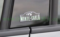 ŠKODA FABIA III, RAPID-BOČNÍ NÁPIS MONTE CARLO original