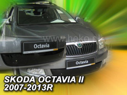 ŠKODA OCTAVIA II facelift-ZIMNÍ CLONA HEKO PŘEDNÍHO NÁRAZNÍKU - spodní